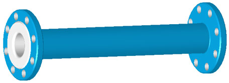PTFE LINING pipe