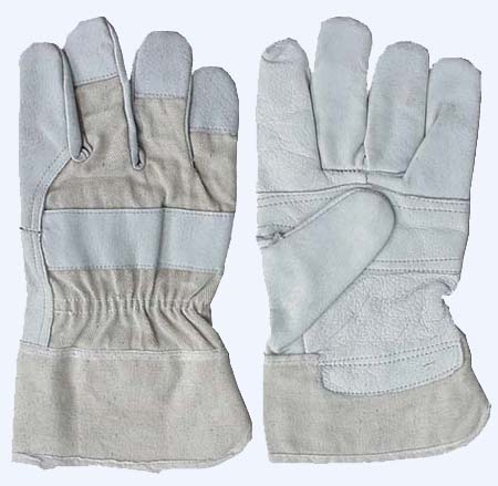 Light colour grain pigskin work glove