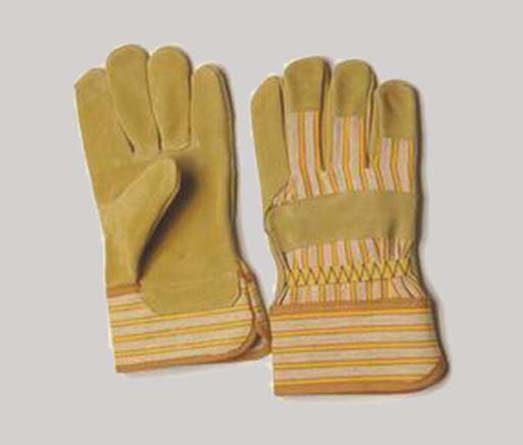 Split pigskin work glove