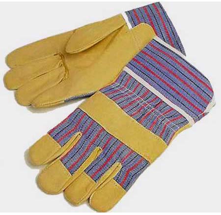 Light colour grain pigskin work glove