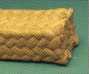 Aramid fiber packing with an inert lubricant