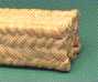 Spun aramid fiber impregnated with PTFE dispersion and break-in lubricant